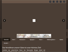 Tablet Screenshot of berggasthof-wilhelmshoehe.de